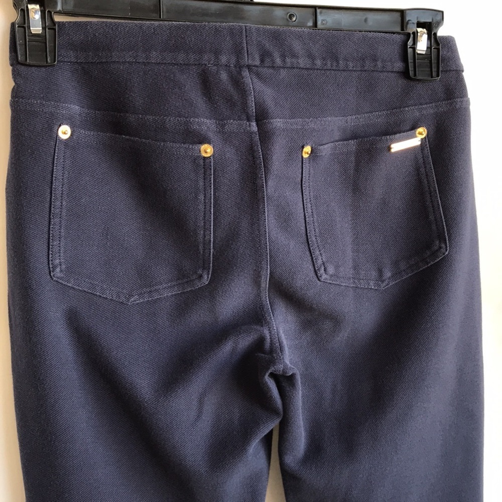 MICHAEL Michael Kors navy stretch skinny pants, S - Picture 9 of 12